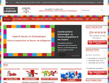 Tablet Screenshot of groupe-legrand.com